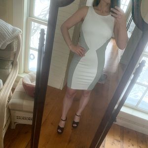 Like new condition white and gray dress from Tart